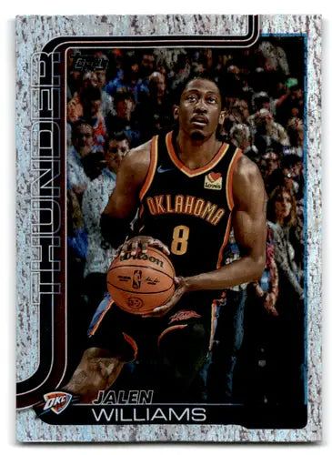 2025-26 Topps Sandglitter #116 Jalen Williams NM-MT Thunder ID:80786 - Basketball Card Single