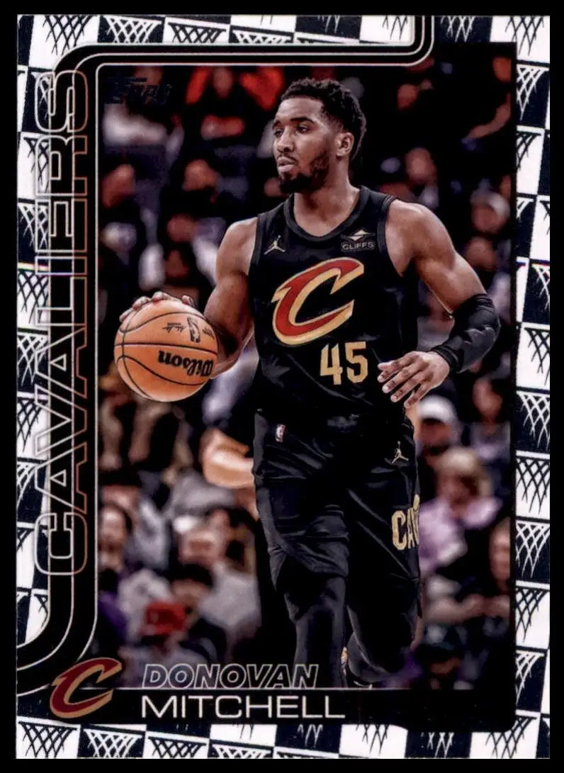 2025-26 Topps Season Tip Off Donovan Mitchell #80 Cleveland Cavaliers Basketball - Basketball Card Single