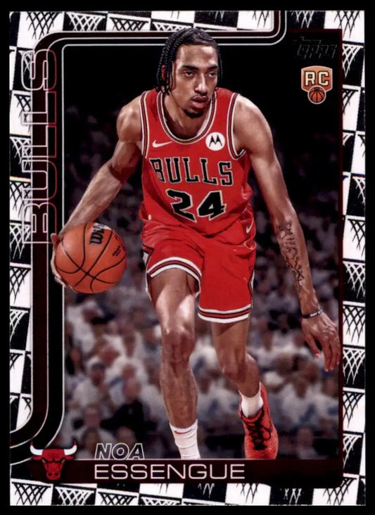 2025-26 Topps Season Tip Off Noa Essengue Rookie #212 Chicago Bulls Basketball