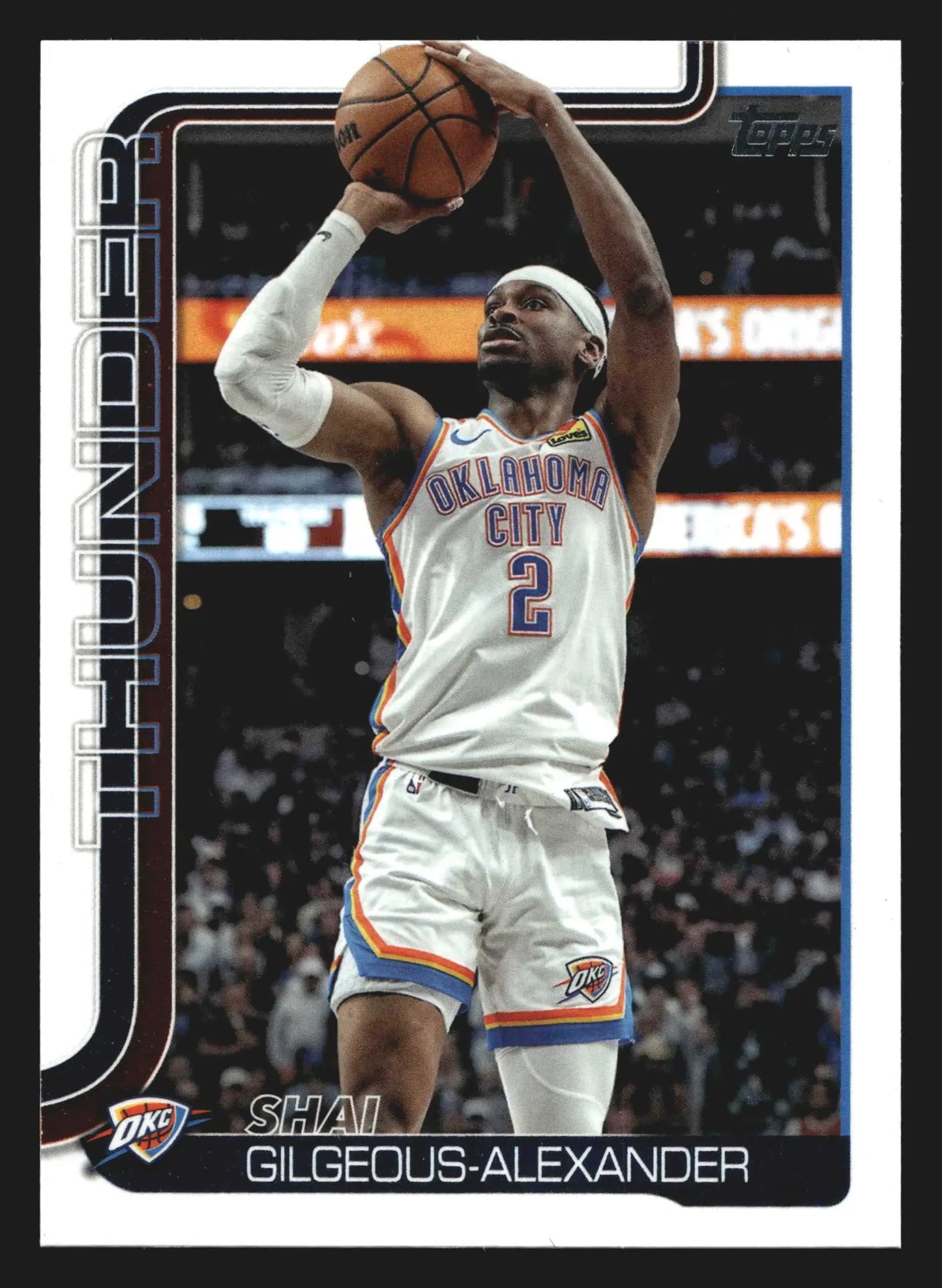 2025-26 Topps Shai Gilgeous-Alexander #115 Thunder - Basketball Card Single