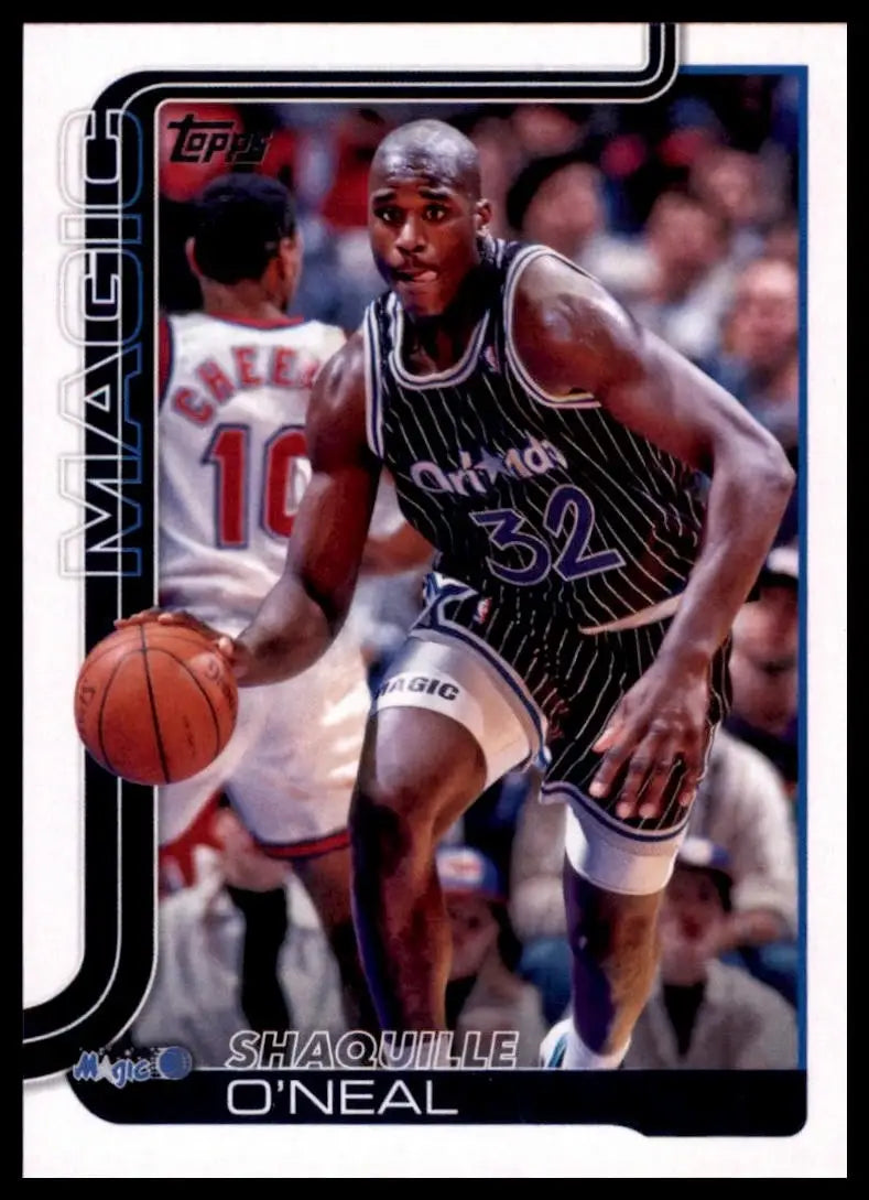 2025-26 Topps Shaquille ONeal #260 Orlando Magic Basketball Card NBA Sports - Basketball Card Single