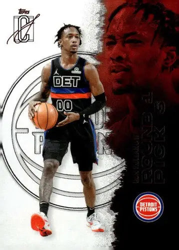 2025-26 Topps Signature Class #21 Ron Holland II NM Near Mint Pistons ID:83395 - Basketball Card Single