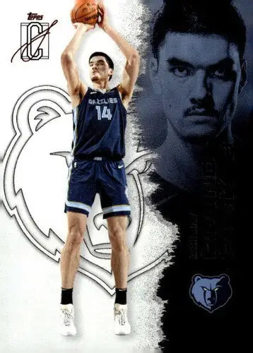 2025-26 Topps Signature Class #23 Zach Edey NM Near Mint Grizzlies ID:83396 - Basketball Card Single