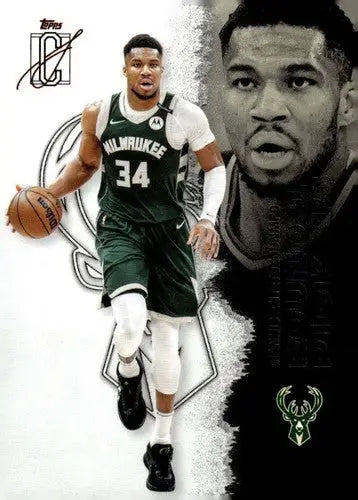 2025-26 Topps Signature Class #56 Giannis Antetokounmpo NM Near Mint Bu ID:83407