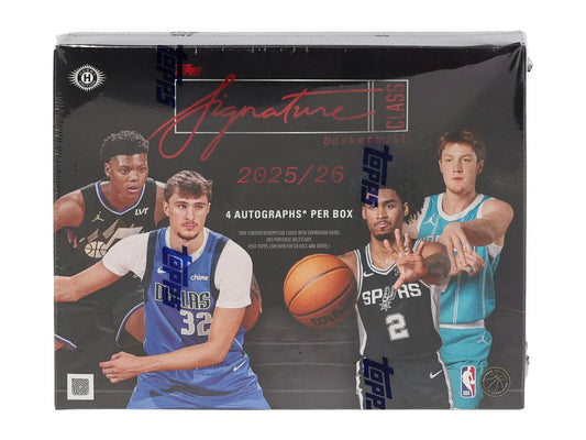 2025/26 Topps Signature Class Basketball Hobby Jumbo Box | Columbia Sports Cards - Sports Card Hobby Boxes