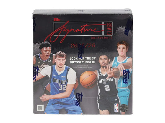 2025/26 Topps Signature Class Basketball Mega Box | Columbia Sports Cards - Sports Card Hobby Boxes