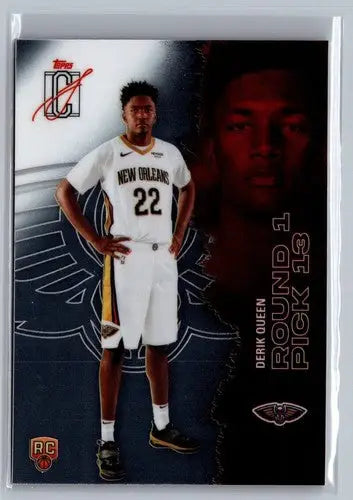 2025-26 Topps Signature Class Chrome #110 Derik Queen NM Near Mint RC R ID:83419 - Basketball Card Single