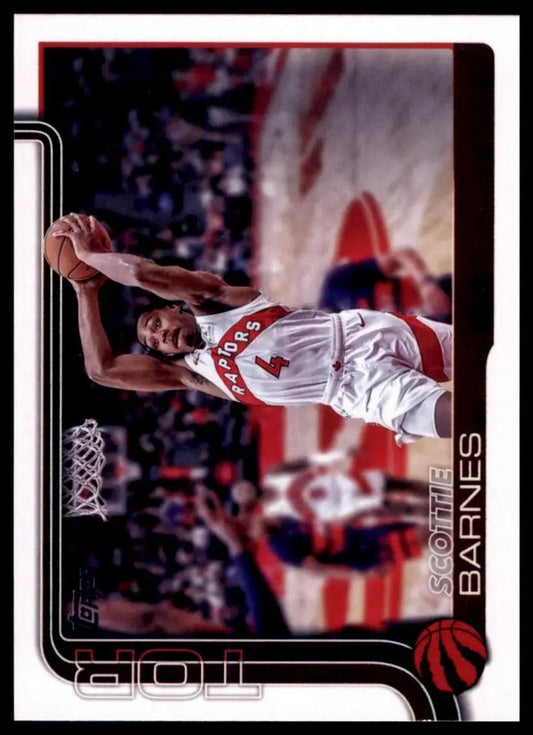 2025-26 Topps Socttie Barnes #31 Toronto Raptors Basketball Card NBA Sports