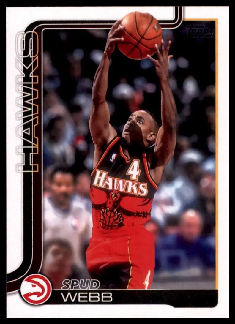 2025-26 Topps Spud Webb #266 Atlanta Hawks Basketball Card NBA Sports - Basketball Card Single