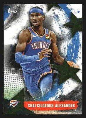 2025-26 Topps Stars of the NBA Shai Gilgeous-Alexander #SA-2 - Basketball Card Single