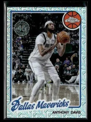 2025-26 Topps #TC-AD Anthony Davis 1980-81 Silver Pack Mojo Dallas Mavericks - Basketball Card Single