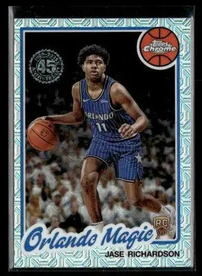 2025-26 Topps #TC-JR Jase Richardson 1980-81 Topps Chrome Basketball - Basketball Card Single