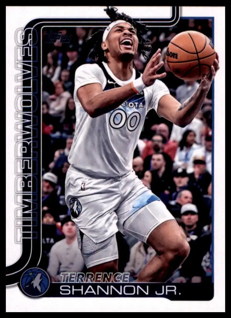 2025-26 Topps Terrence Shannon Jr #113 Minnesota Timberwolves Basketball Card - Basketball Card Single