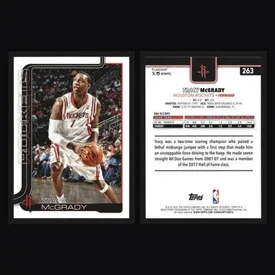 2025-26 Topps Tracy McGrady #263 Houston Rockets HOF - Basketball Card Single