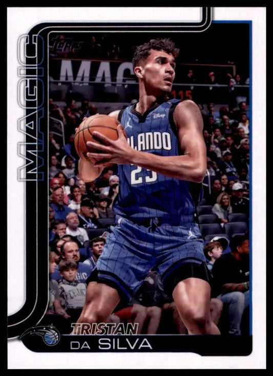 2025-26 Topps Tristan Da Silva #93 Orlando Magic Basketball Card NBA Sports