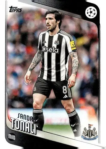 2025-26 Topps UEFA Club Competitions #109 Sandro Tonali NM-MT ID:82288 - Soccer Card Single