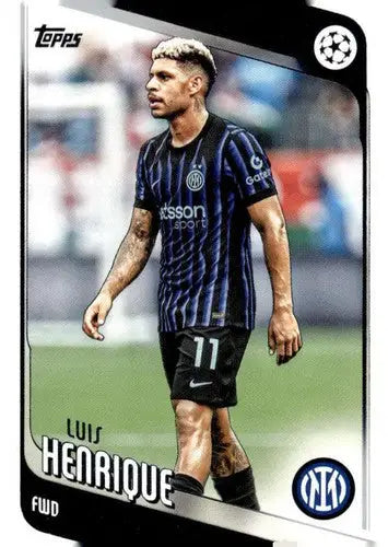 2025-26 Topps UEFA Club Competitions #131 Luis Henrique NM-MT ID:82292 - Soccer Card Single