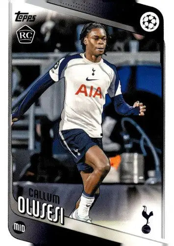 2025-26 Topps UEFA Club Competitions #134 Callum Olusesi NM-MT RC Rooki ID:82295 - Soccer Card Single