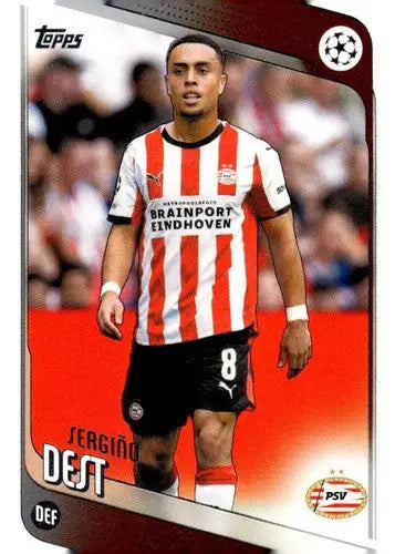 2025-26 Topps UEFA Club Competitions #169 Sergino Dest NM-MT ID:82300 - Soccer Card Single