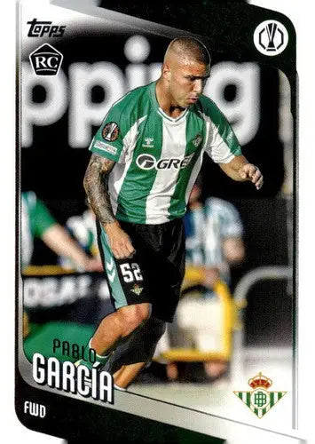 2025-26 Topps UEFA Club Competitions #174 Pablo Garcia NM-MT RC Rookie ID:82303 - Soccer Card Single