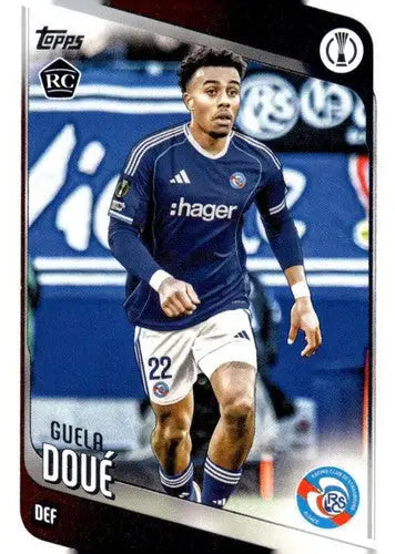 2025-26 Topps UEFA Club Competitions #180 Guela Doue NM-MT RC Rookie ID:82305 - Soccer Card Single