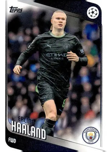2025-26 Topps UEFA Club Competitions #181 Erling Haaland NM-MT ID:82306 - Soccer Card Single