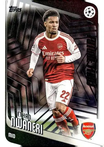 2025-26 Topps UEFA Club Competitions #21 Ethan Nwaneri NM-MT ID:82260 - Soccer Card Single