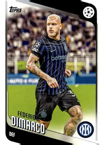 2025-26 Topps UEFA Club Competitions #37 Federico Dimarco NM-MT ID:82263 - Soccer Card Single