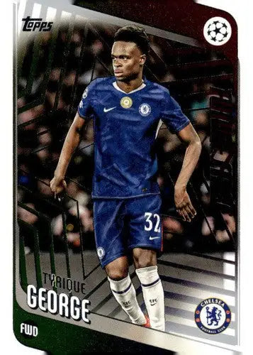 2025-26 Topps UEFA Club Competitions #58 Tyrique George NM-MT ID:82269 - Soccer Card Single