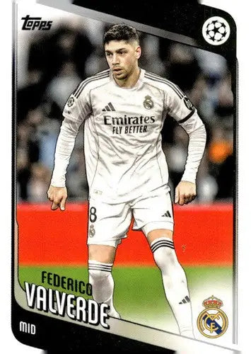 2025-26 Topps UEFA Club Competitions #65 Federico Valverde NM-MT ID:82271 - Soccer Card Single