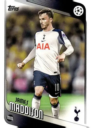 2025-26 Topps UEFA Club Competitions #85 James Maddison NM-MT ID:82280 - Soccer Card Single