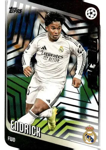2025-26 Topps UEFA Club Competitions #86 Endrick NM-MT ID:82281 - Soccer Card Single