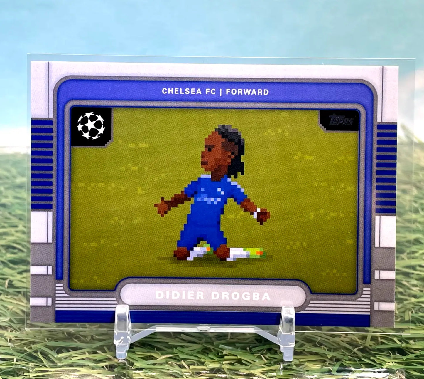 2025-26 Topps UEFA Club Competitions #8B-11 Didier Drogba 8-Bit Shots - Soccer Card Single