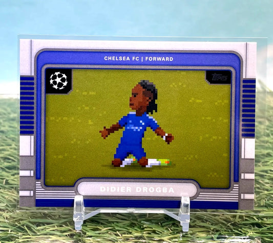 2025-26 Topps UEFA Club Competitions #8B-11 Didier Drogba 8-Bit Shots - Soccer Card Single