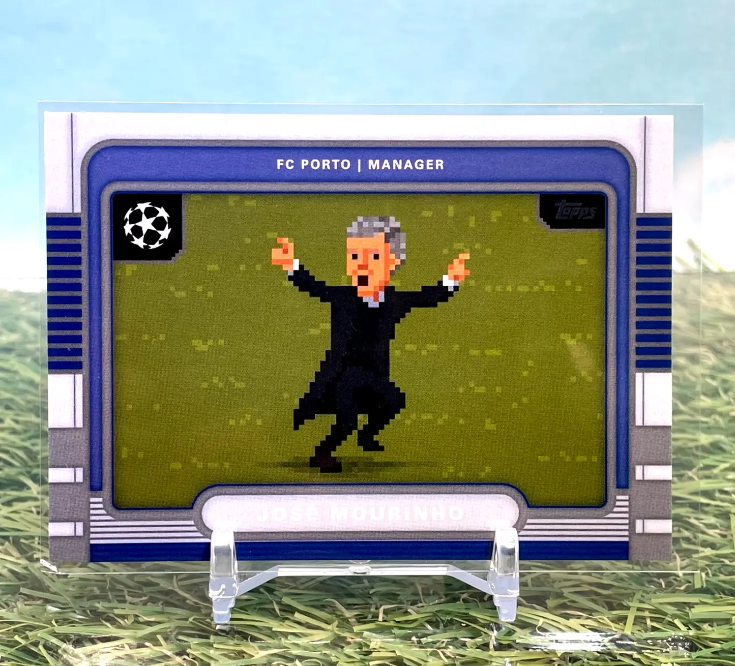 2025-26 Topps UEFA Club Competitions #8B-14 Jose Mourinho FC Porto 8 Bit Shots - Soccer Card Single