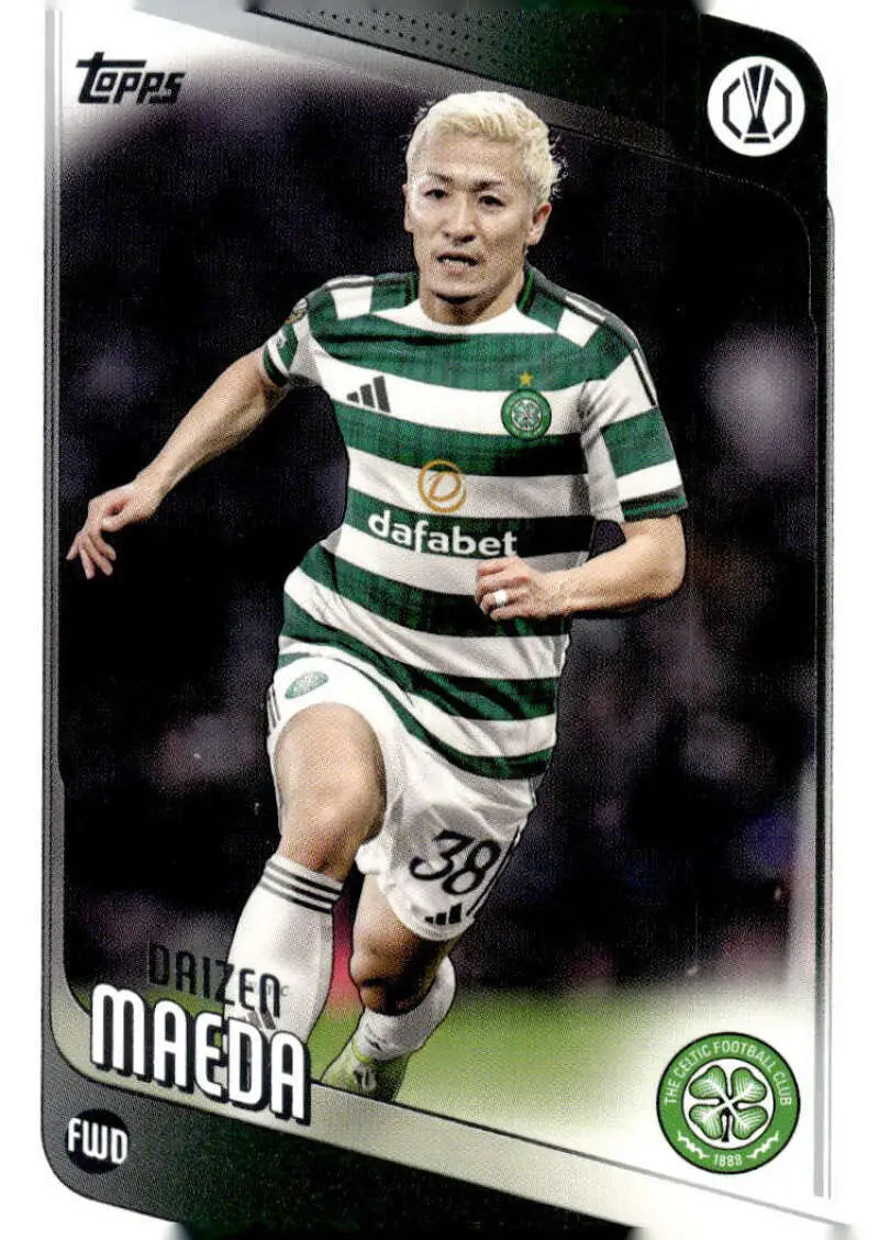 2025-26 Topps UEFA Club Competitions #98 Daizen Maeda NM-MT ID:82286 - Soccer Card Single