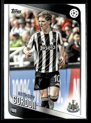 2025-26 Topps UEFA Club Competitions Anthony Gordon #159 Newcastle United