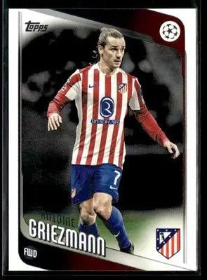 2025-26 Topps UEFA Club Competitions Antoine Griezmann #82 Atletico Madrid