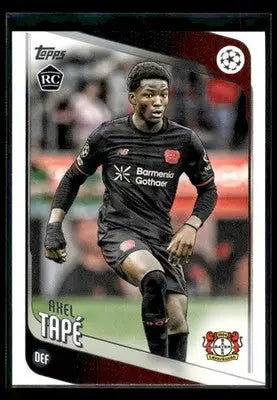 2025-26 Topps UEFA Club Competitions Axel Tape #9 RC Bayer 04 Leverkusen - Soccer Card Single