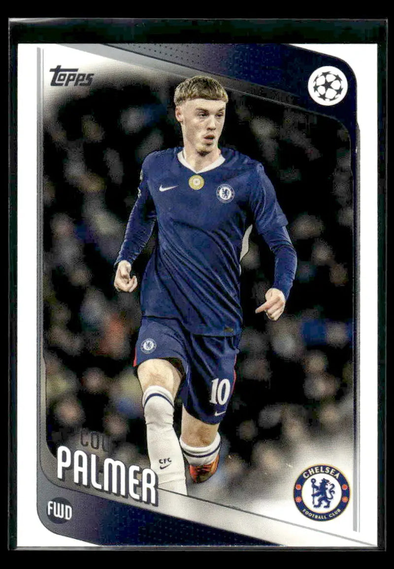 2025-26 Topps UEFA Club Competitions Cole Palmer #118 Chelsea FC - Soccer Card Single