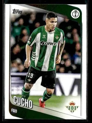2025-26 Topps UEFA Club Competitions Cucho #51 Betis