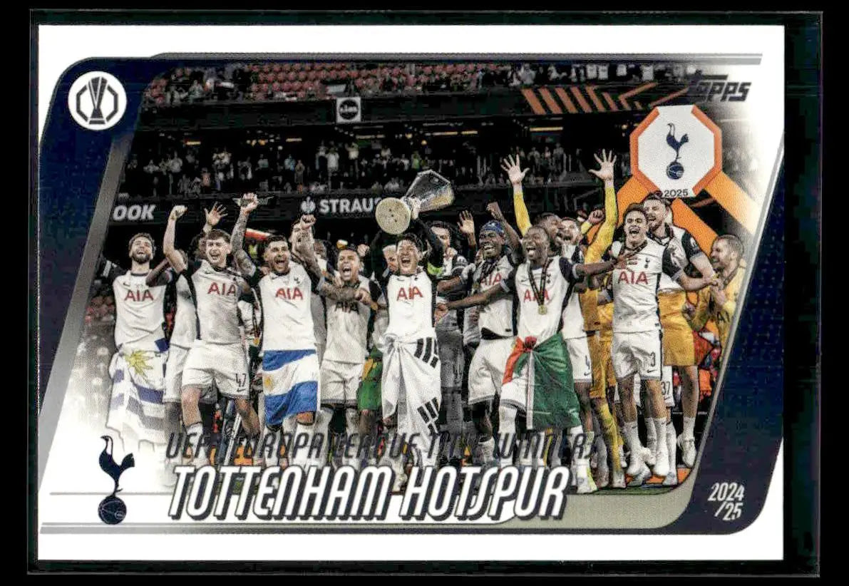 2025-26 Topps UEFA Club Competitions UEFA Europa League #89 Tottenham Hotspur - Soccer Card Single