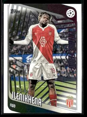 2025-26 Topps UEFA Club Competitions George Ilenikhena #129 AS Monaco