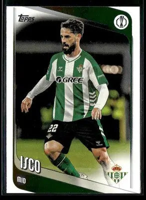 2025-26 Topps UEFA Club Competitions Isco #35 Betis