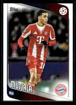 2025-26 Topps UEFA Club Competitions Jamal Musiala #130 FC Bayern Munchen - Soccer Card Single