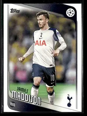 2025-26 Topps UEFA Club Competitions James Maddison #85 Tottenham Hotspur