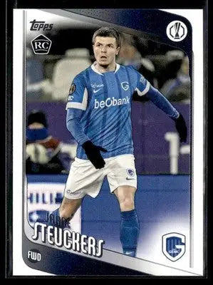 2025-26 Topps UEFA Club Competitions Jarne Steuckers #126 RC Genk