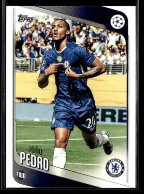 2025-26 Topps UEFA Club Competitions João Pedro #184 Chelsea FC