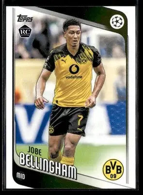 2025-26 Topps UEFA Club Competitions Jobe Bellingham #5 RC Borussia Dortmund