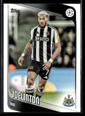 2025-26 Topps UEFA Club Competitions Joelinton #23 Newcastle United